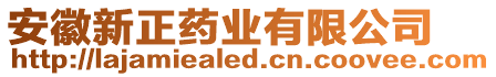 安徽新正藥業(yè)有限公司