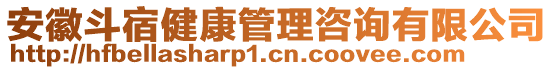 安徽斗宿健康管理咨詢有限公司