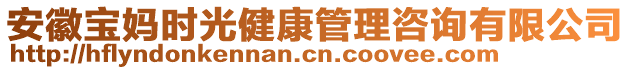 安徽寶媽時光健康管理咨詢有限公司