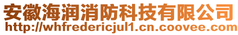 安徽海潤消防科技有限公司