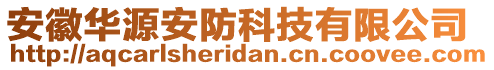 安徽華源安防科技有限公司