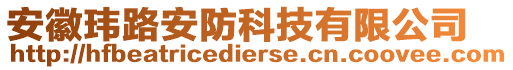 安徽瑋路安防科技有限公司