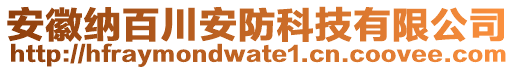 安徽納百川安防科技有限公司