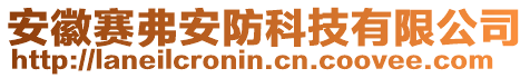 安徽賽弗安防科技有限公司
