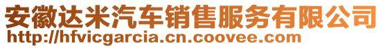 安徽達米汽車銷售服務(wù)有限公司