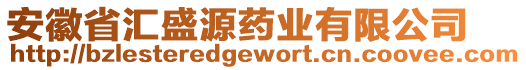 安徽省匯盛源藥業(yè)有限公司