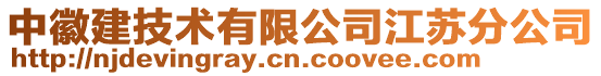 中徽建技術(shù)有限公司江蘇分公司