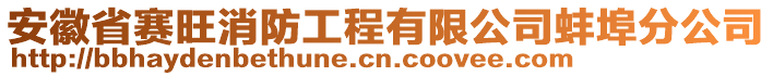 安徽省賽旺消防工程有限公司蚌埠分公司