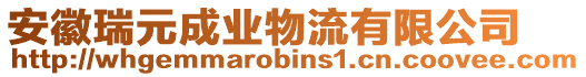 安徽瑞元成業物流有限公司