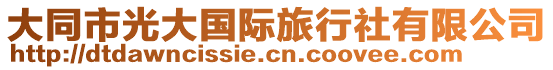 大同市光大國(guó)際旅行社有限公司