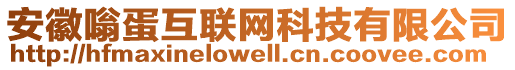 安徽嗡蛋互聯(lián)網(wǎng)科技有限公司