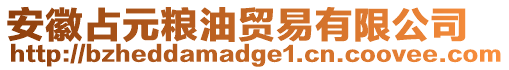安徽占元糧油貿易有限公司