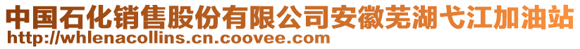 中國(guó)石化銷售股份有限公司安徽蕪湖弋江加油站