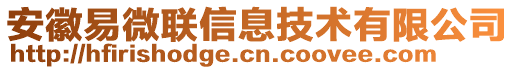 安徽易微聯(lián)信息技術(shù)有限公司