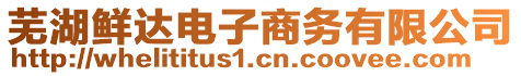 蕪湖鮮達(dá)電子商務(wù)有限公司