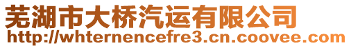 蕪湖市大橋汽運(yùn)有限公司