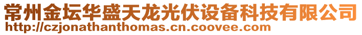 常州金坛华盛天龙光伏设备科技有限公司