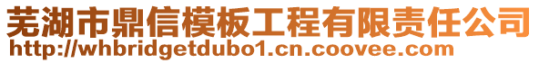 蕪湖市鼎信模板工程有限責任公司