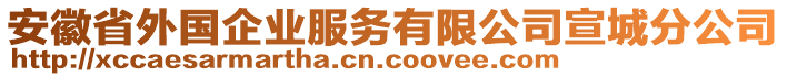 安徽省外國企業(yè)服務(wù)有限公司宣城分公司