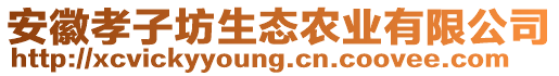 安徽孝子坊生態(tài)農(nóng)業(yè)有限公司