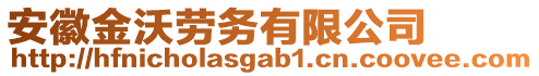 安徽金沃勞務有限公司