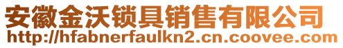 安徽金沃鎖具銷售有限公司