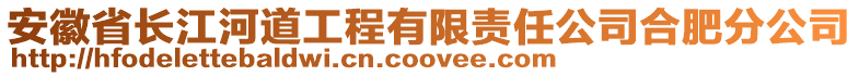 安徽省長江河道工程有限責任公司合肥分公司