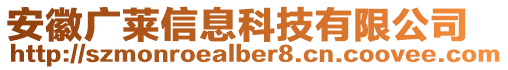 安徽廣萊信息科技有限公司