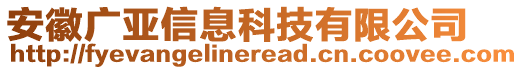 安徽廣亞信息科技有限公司