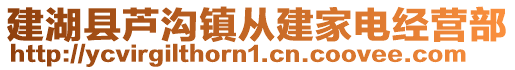 建湖縣蘆溝鎮(zhèn)從建家電經(jīng)營部