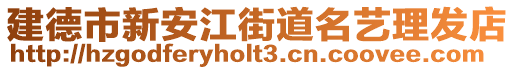 建德市新安江街道名藝理發(fā)店