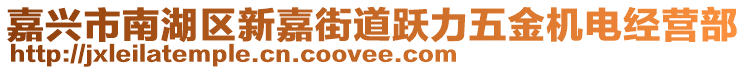 嘉興市南湖區(qū)新嘉街道躍力五金機(jī)電經(jīng)營(yíng)部