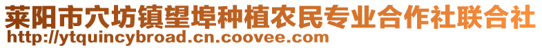 萊陽市穴坊鎮(zhèn)望埠種植農(nóng)民專業(yè)合作社聯(lián)合社