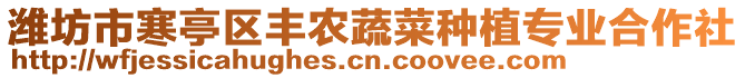 濰坊市寒亭區(qū)豐農(nóng)蔬菜種植專業(yè)合作社