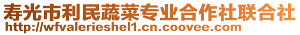 壽光市利民蔬菜專業(yè)合作社聯(lián)合社