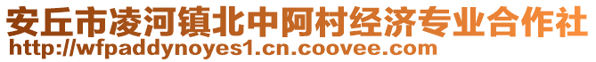 安丘市凌河鎮(zhèn)北中阿村經(jīng)濟(jì)專業(yè)合作社