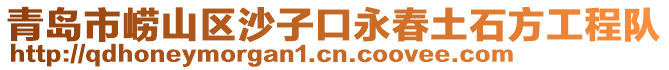 青島市嶗山區(qū)沙子口永春土石方工程隊