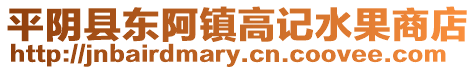 平陰縣東阿鎮(zhèn)高記水果商店