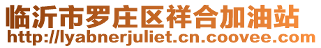 臨沂市羅莊區祥合加油站