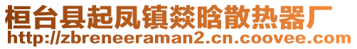 桓臺(tái)縣起鳳鎮(zhèn)燚晗散熱器廠