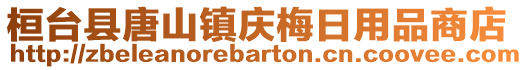 桓臺縣唐山鎮(zhèn)慶梅日用品商店