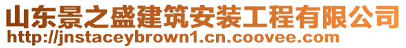 山東景之盛建筑安裝工程有限公司