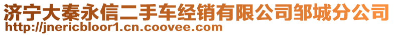 濟(jì)寧大秦永信二手車經(jīng)銷有限公司鄒城分公司