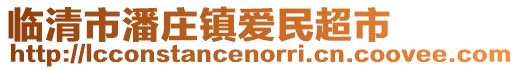 臨清市潘莊鎮(zhèn)愛(ài)民超市