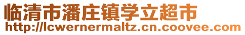 臨清市潘莊鎮學立超市