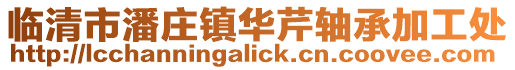 臨清市潘莊鎮(zhèn)華芹軸承加工處