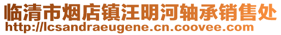 臨清市煙店鎮汪明河軸承銷售處