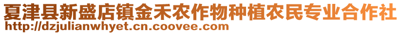 夏津县新盛店镇金禾农作物种植农民专业合作社