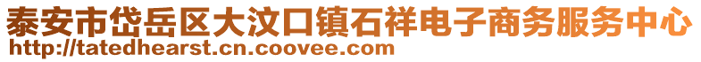 泰安市岱岳區大汶口鎮石祥電子商務服務中心