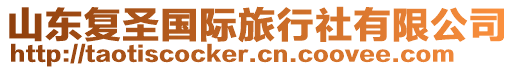 山東復圣國際旅行社有限公司